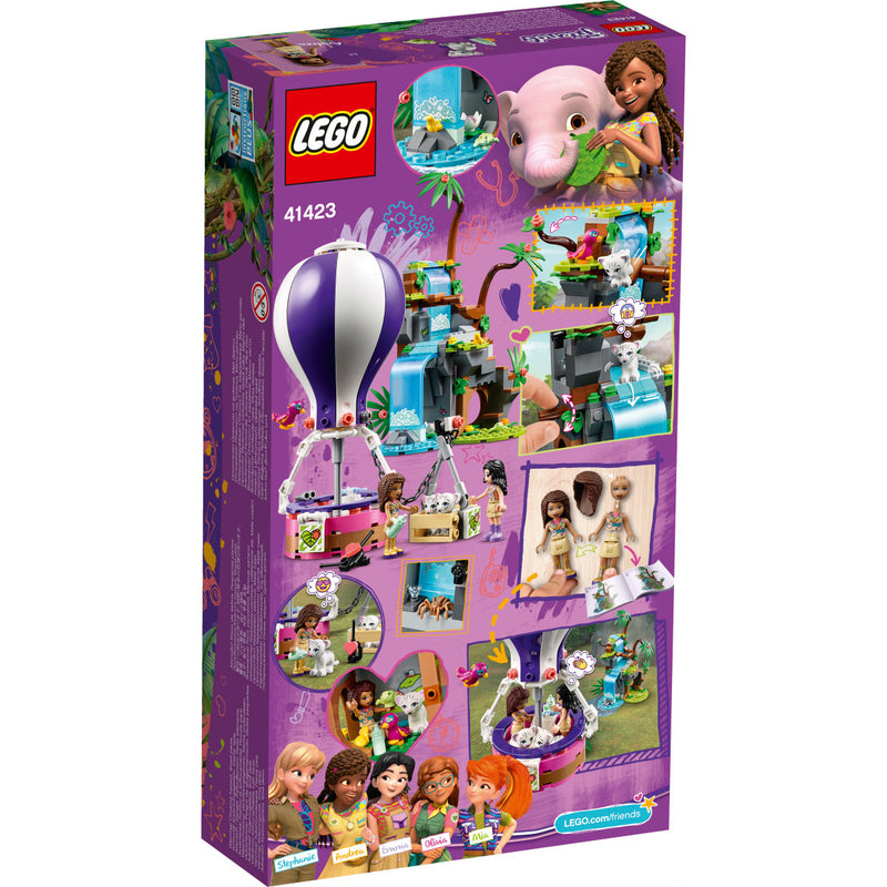 LEGO Friends 41423 Tiikeri kuumailmapallossa – pelastusoperaatio viidakossa
