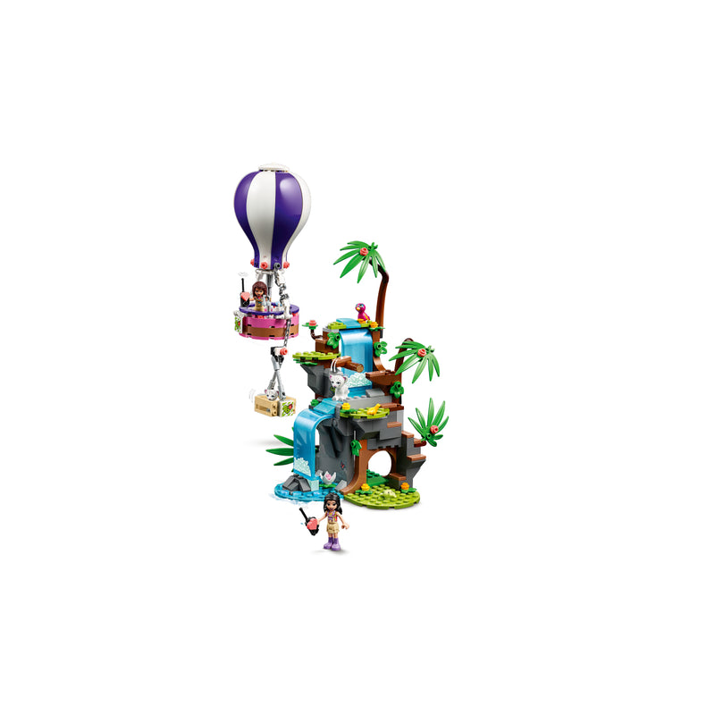 LEGO Friends 41423 Tiikeri kuumailmapallossa – pelastusoperaatio viidakossa