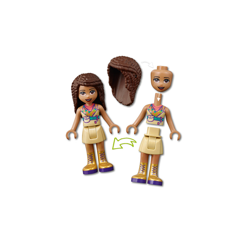 LEGO Friends 41423 Tiikeri kuumailmapallossa – pelastusoperaatio viidakossa