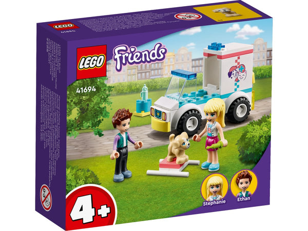 LEGO 41694 Friends - Eläinsairaalan ambulanssi