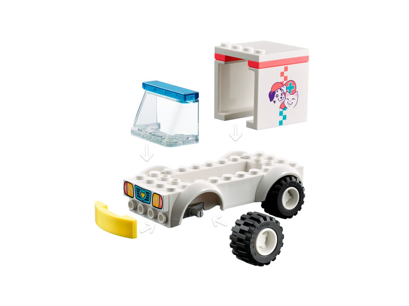 LEGO 41694 Friends - Eläinsairaalan ambulanssi