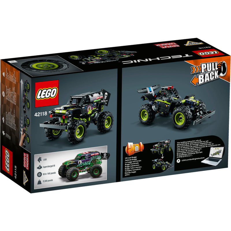 LEGO 42118 Technic - Monster Jam Grave Digger
