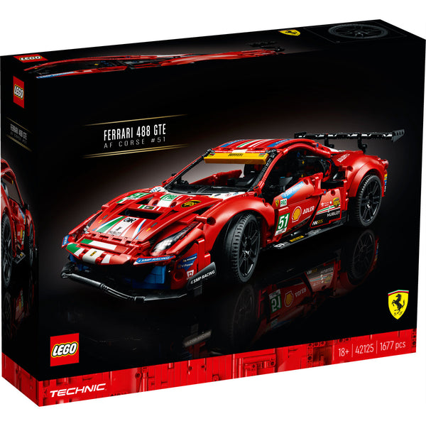 LEGO 42125 Technic - Ferrari 488 GTE “AF Corse #51”