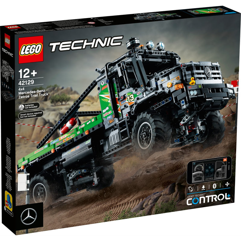 LEGO 42129 Technic - 4x4 Mercedes-Benz Zetros -kuorma-auto