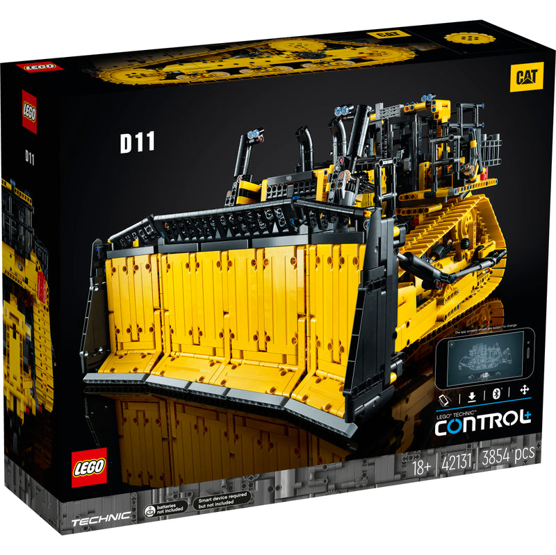 LEGO 42131 Technic - Sovelluksella ohjattava Cat D11 ‑puskutraktori