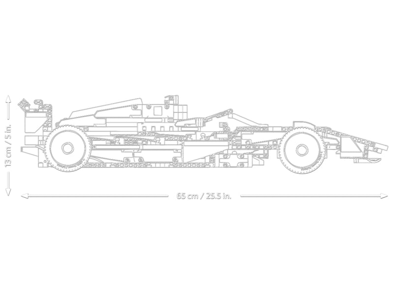 LEGO 42141 Technic - McLaren Formula 1 ‑kilpa-auto