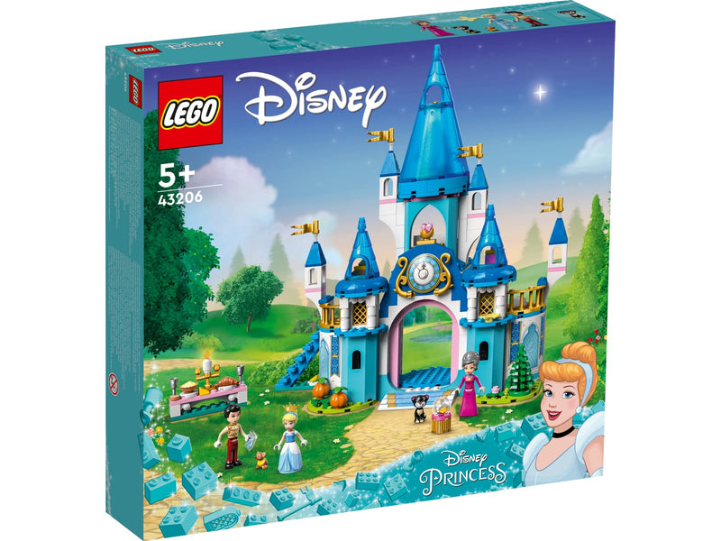 LEGO 43206 Disney - Tuhkimon ja prinssi Uljaan linna