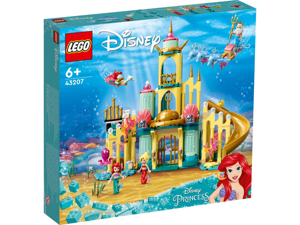 LEGO 43207 Disney Princess - Arielin vedenalainen linna