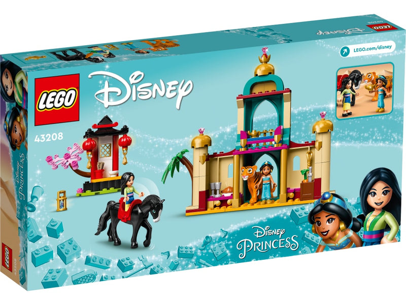 LEGO 43208 Disney - Jasminen ja Mulanin seikkailu