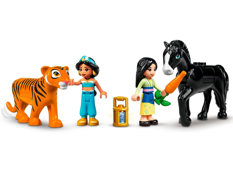 LEGO 43208 Disney - Jasminen ja Mulanin seikkailu
