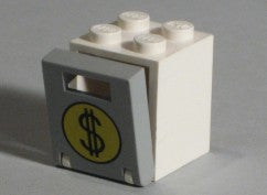 LEGO Kaapinovi 2x2 dollarinkuvalla ympyrän sisällä 4346px3