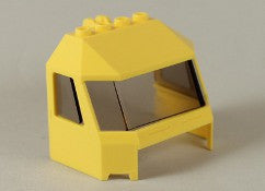 LEGO Ohjaamo 4x6x4 45406c01 Ln mustalla lasilla