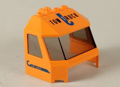 LEGO 4x6x4 Tuulilasi hammassarana Towck 45406pb002
