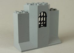LEGO 3x8x6 Muurinosa ikkunalla 48490