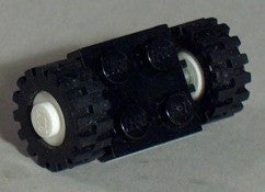 LEGO Rengaspari 5x15 valkoinen litteällä palikalla 2x2 122c02assy