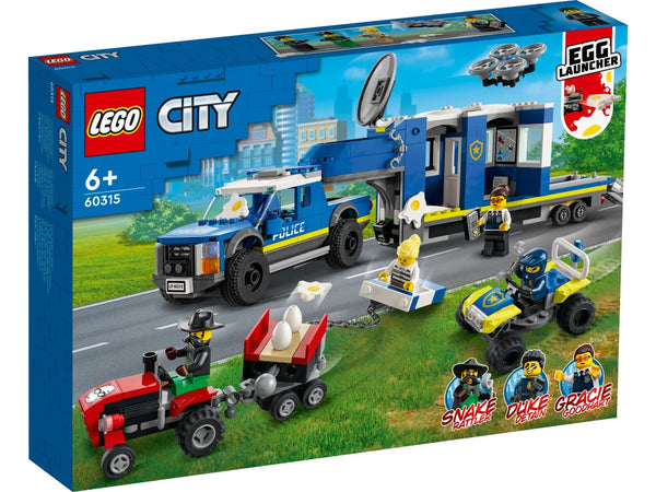 LEGO 60315 City - Poliisin liikkuva komentokeskus