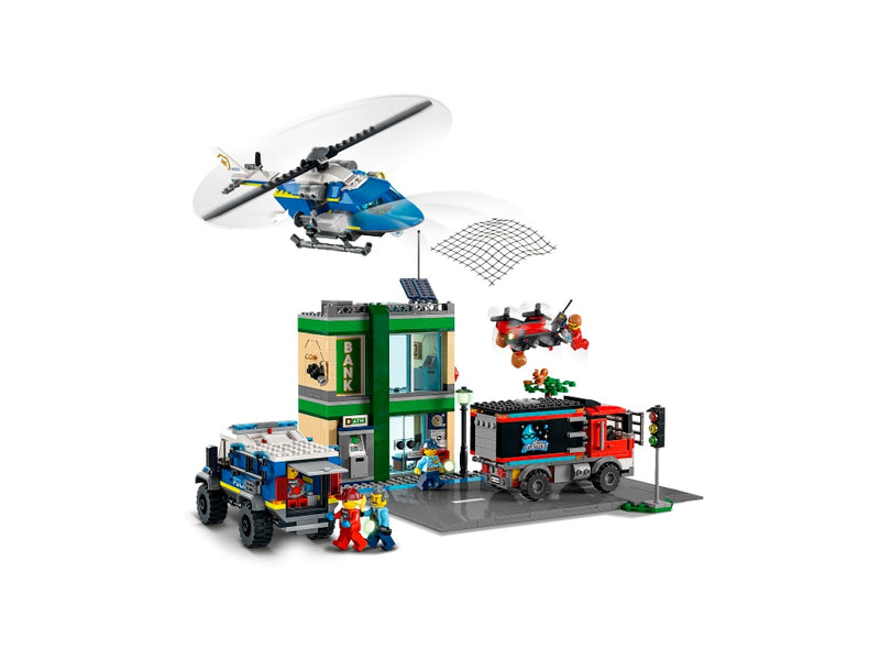 LEGO 60317 City - Poliisi ja pankkirosvojen takaa-ajo