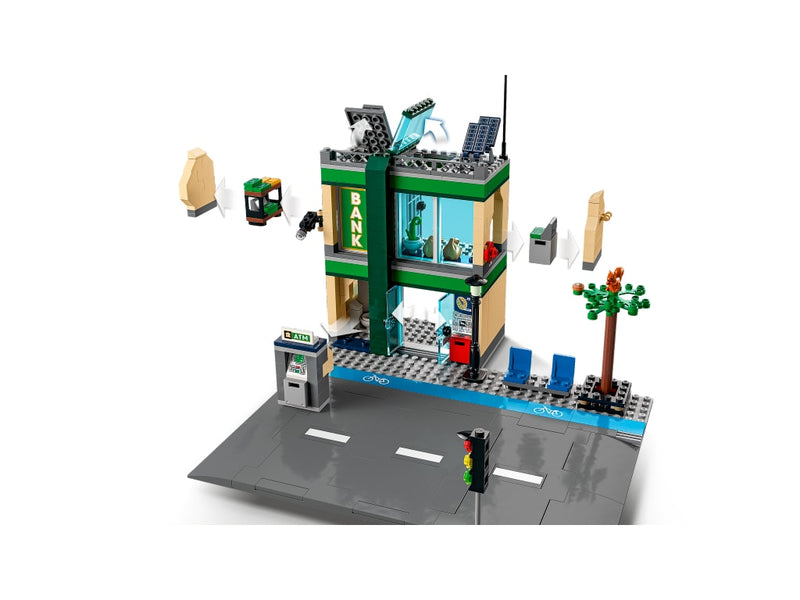 LEGO 60317 City - Poliisi ja pankkirosvojen takaa-ajo