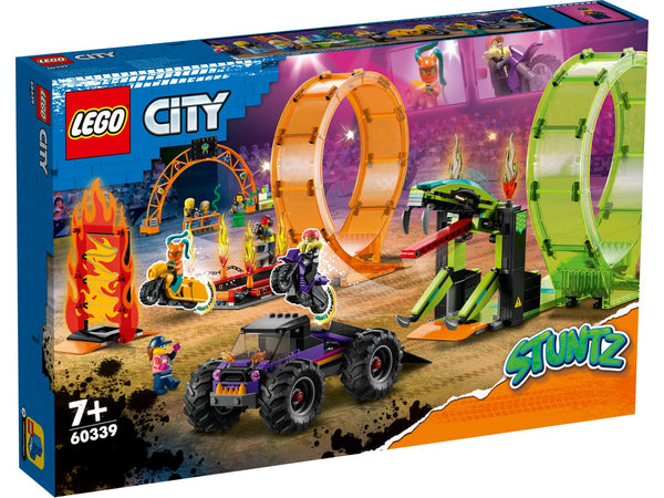 LEGO 60339 City - Kahden silmukan stunttishow’n areena