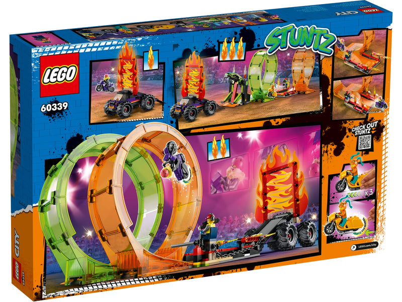 LEGO 60339 City - Kahden silmukan stunttishow’n areena