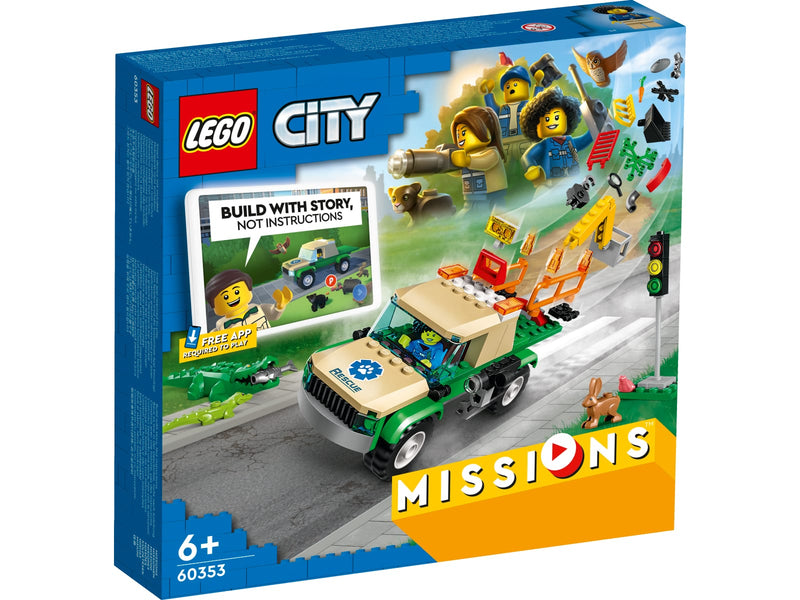 LEGO 60353 City - Villieläinten pelastustehtävä