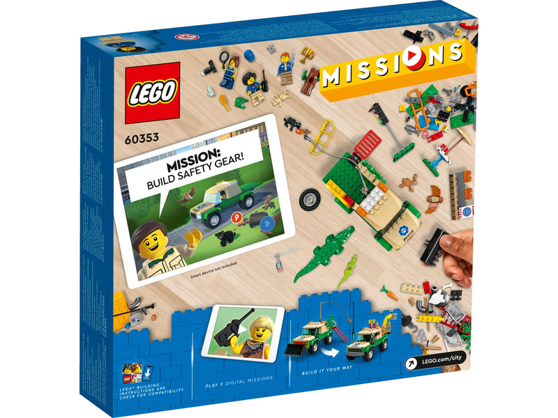 LEGO 60353 City - Villieläinten pelastustehtävä