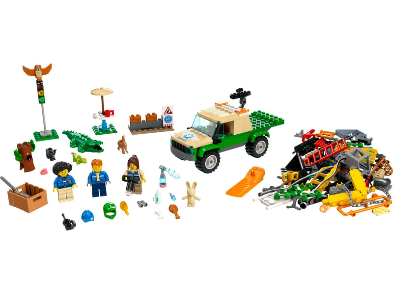 LEGO 60353 City - Villieläinten pelastustehtävä