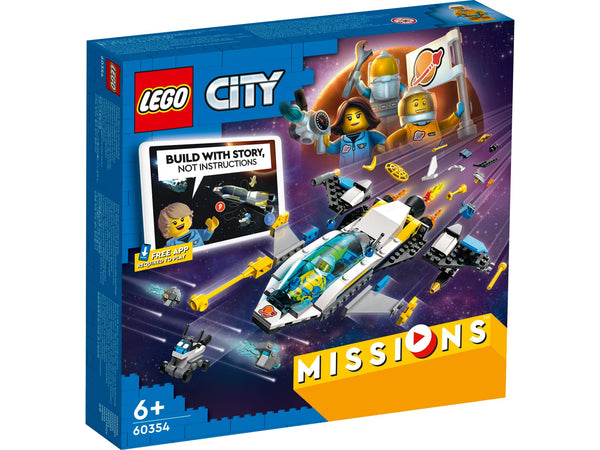 LEGO 60354 City - Mars-avaruusaluksen tutkimuslennot