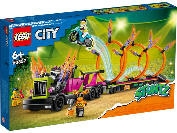 LEGO 60357 City Stunt - Stunttiauto ja tulirengashaaste