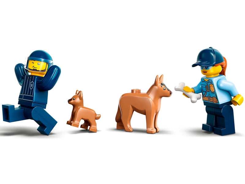 LEGO 60369 City - Siirrettävä poliisikoirien koulutusrata