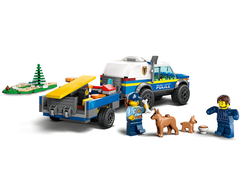 LEGO 60369 City - Siirrettävä poliisikoirien koulutusrata