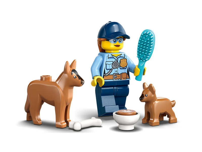 LEGO 60369 City - Siirrettävä poliisikoirien koulutusrata