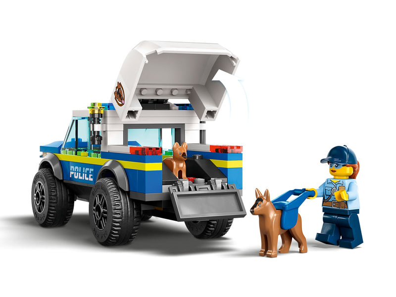 LEGO 60369 City - Siirrettävä poliisikoirien koulutusrata