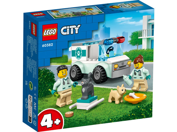 LEGO 60382 City - Eläinpelastusauto