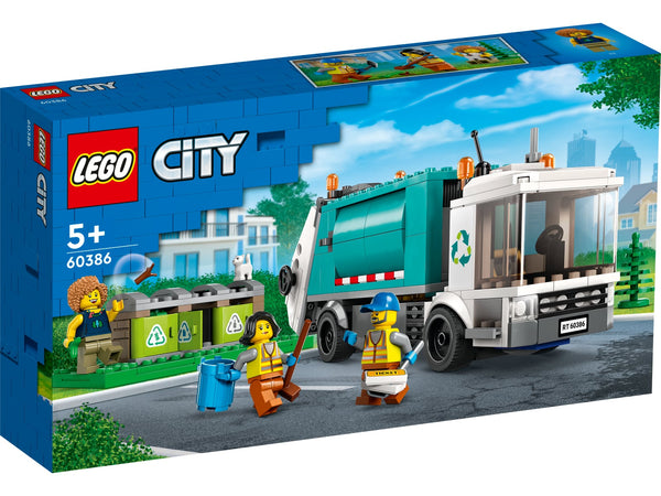 LEGO 60386 City - Kierrätyskuorma-auto