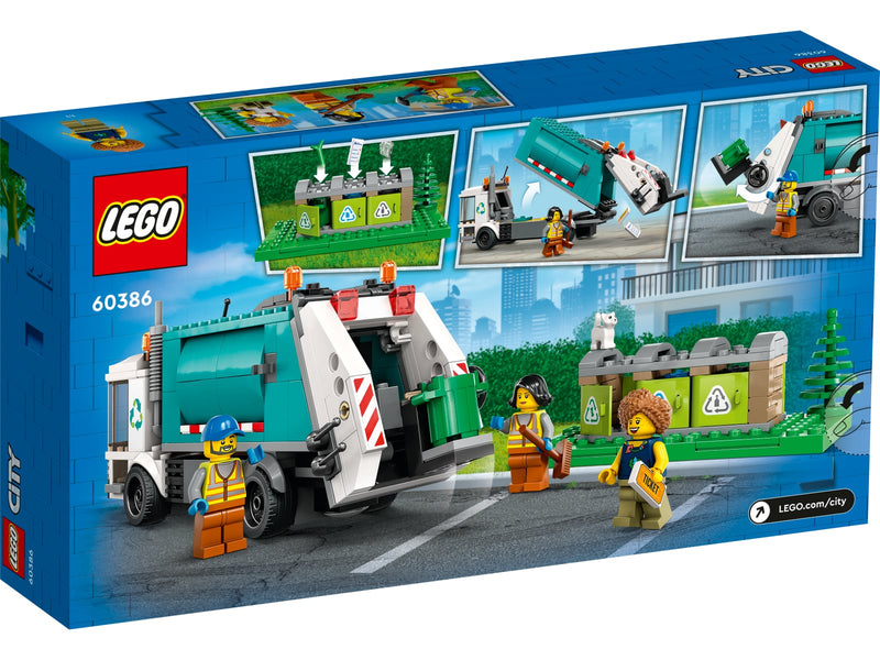 LEGO 60386 City - Kierrätyskuorma-auto