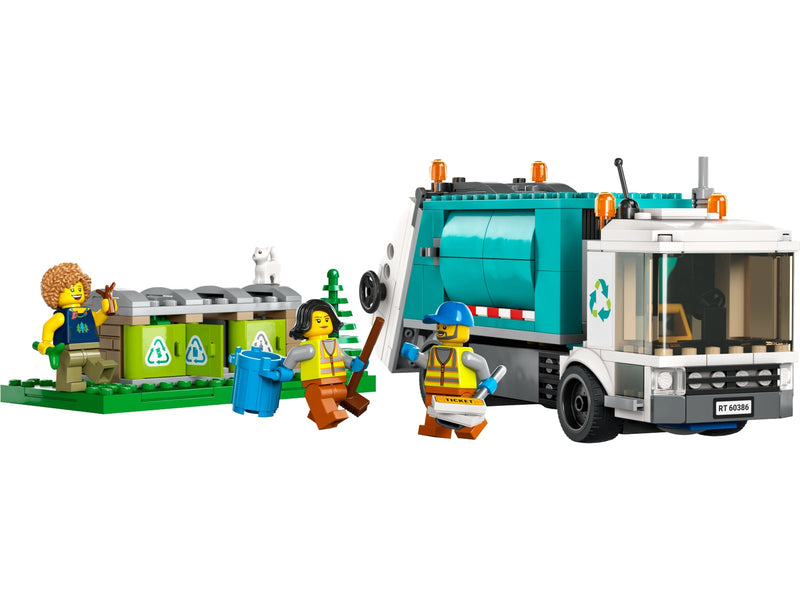 LEGO 60386 City - Kierrätyskuorma-auto