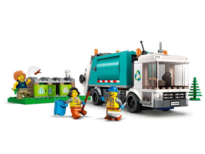 LEGO 60386 City - Kierrätyskuorma-auto