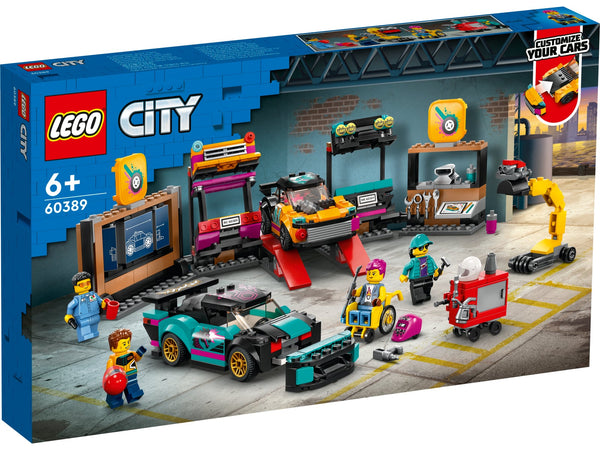 LEGO 60389 City - Autojen tuunaustalli