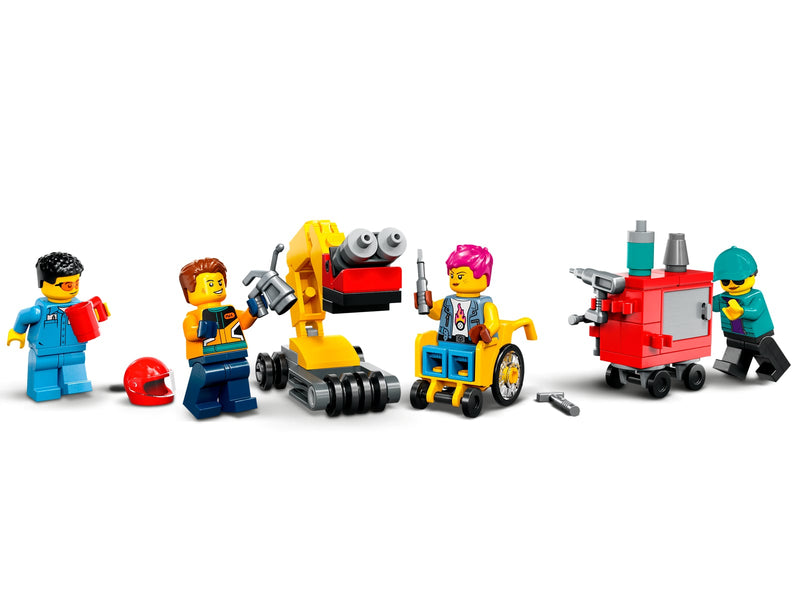 LEGO 60389 City - Autojen tuunaustalli