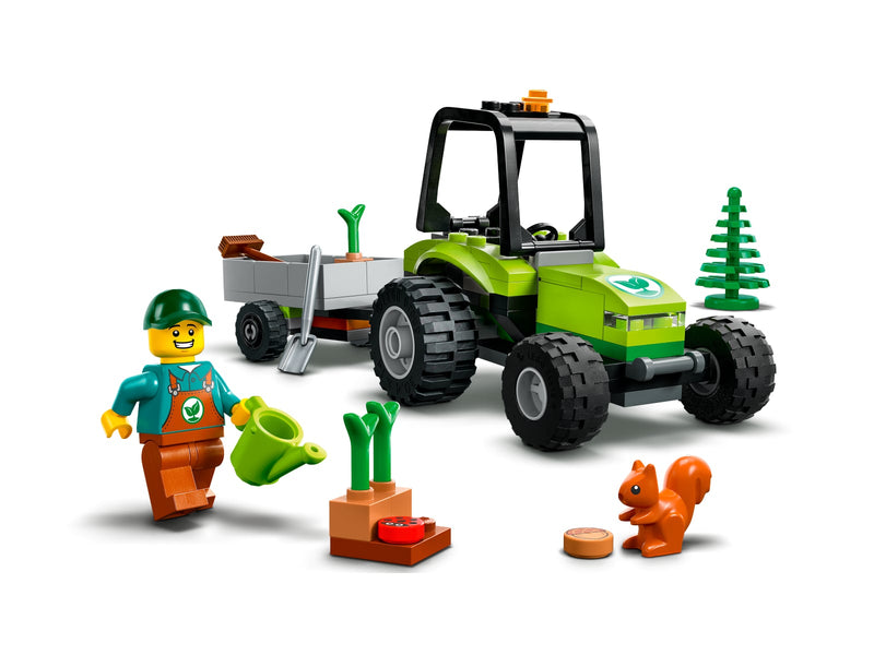 LEGO 60390 City - Puistotyöntekijän traktori