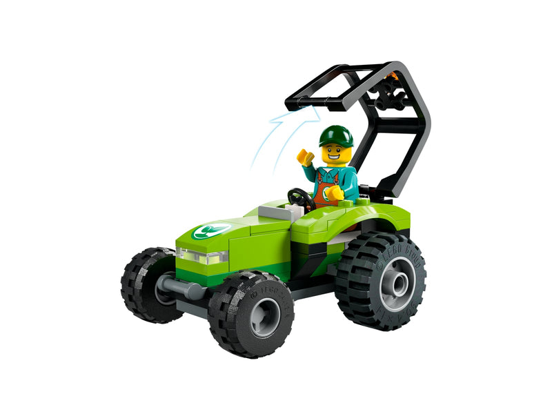LEGO 60390 City - Puistotyöntekijän traktori
