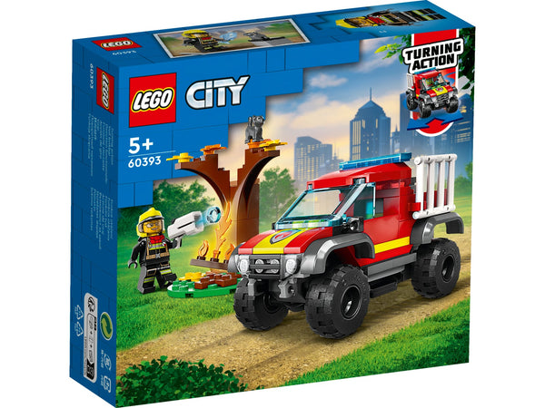 LEGO 60393 City - Palokunnan nelivetoauto