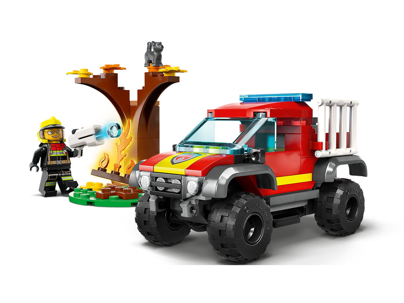 LEGO 60393 City - Palokunnan nelivetoauto