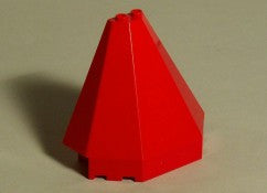 LEGO 4x8x6 Linnan tornin huipun puolikas 6121