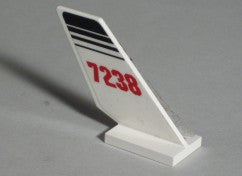 LEGO 2x3 Takasiipi sileä 7238-numerolla 6239pb12