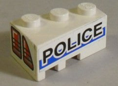 LEGO Kiilapalikka 3x2 Oikea POLICE 6564pb01