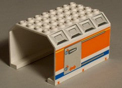 LEGO Sukkulan Katto liukuovella 6x8 42604pb02