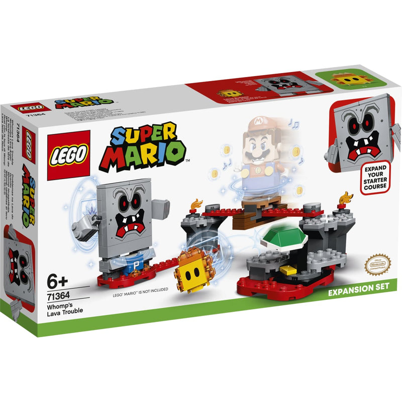 LEGO 71364 Super Mario - Whompin laavahaaste -laajennussarja
