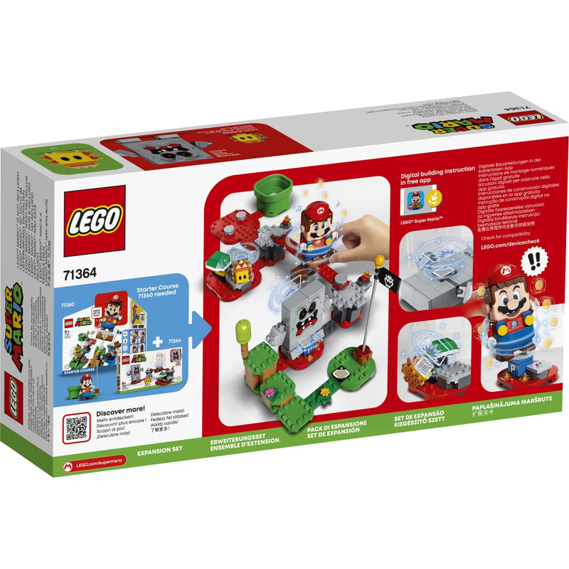 LEGO 71364 Super Mario - Whompin laavahaaste -laajennussarja